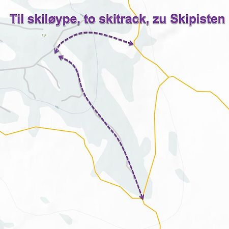 Bjerkely, Sjusjoen 빌라 외부 사진